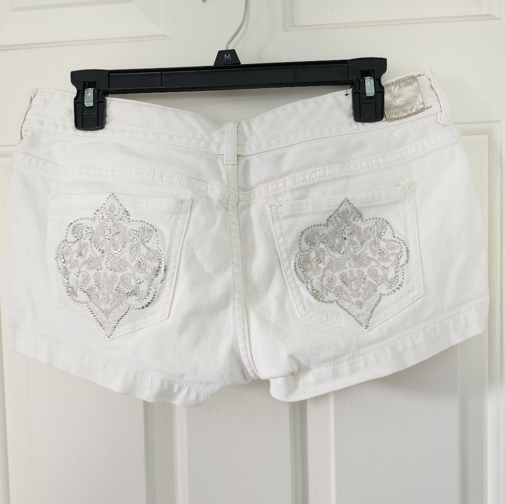 Express Embellished Shorts